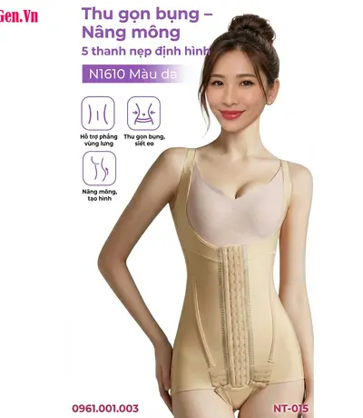 Quần gen dài cao eo giữ dáng eo mông đùi