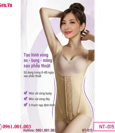 Gen định hình sau hút mỡ bụng giúp giữ form vùng phẫu thuật