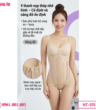 Gen hậu phẫu y khoa hỗ trợ phục hồi sau hút mỡ