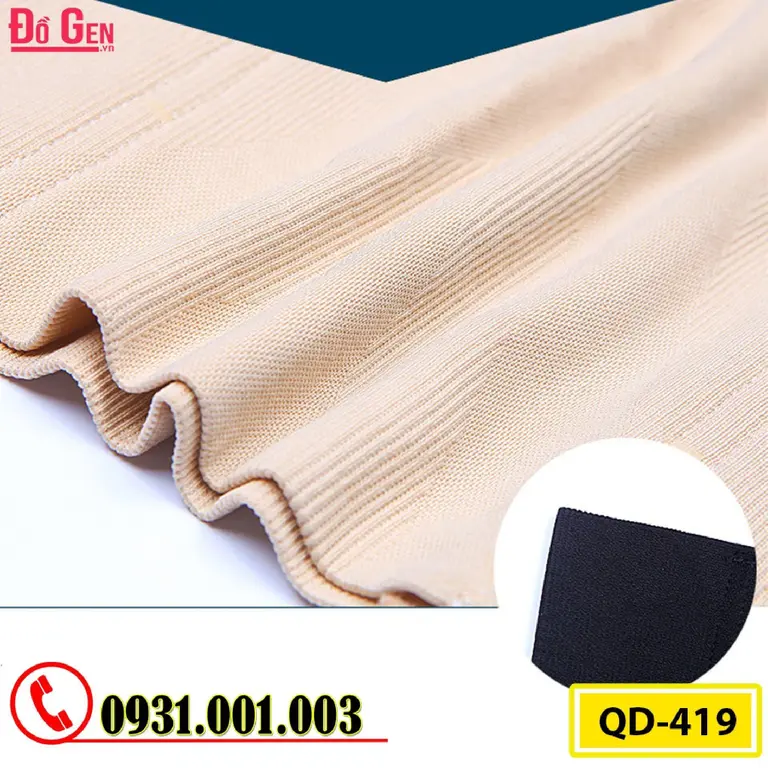 Quần Lót Gen Định Hình Chống Cuộn Giảm Kích Thước Vòng Eo (Cod: QD-419)