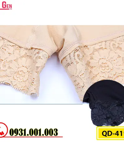Quần Lót Gen Định Hình Chống Cuộn Giảm Kích Thước Vòng Eo (Cod: QD-419)