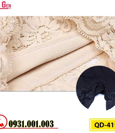 Quần Lót Gen Định Hình Chống Cuộn Giảm Kích Thước Vòng Eo (Cod: QD-419)