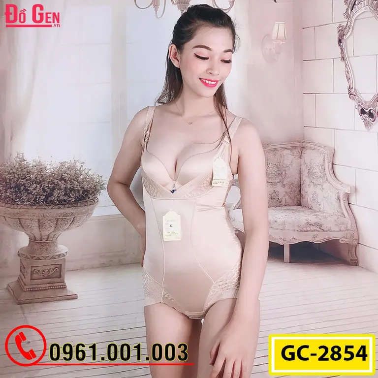 Bộ Đồ Lót Gen Định Hình Giúp Thon Gọn Eo Cho Phụ Nữ Sau Sinh (Cod: GC-2854)