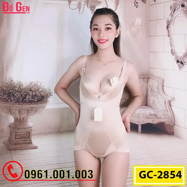 Bộ Đồ Lót Gen Định Hình Giúp Thon Gọn Eo Cho Phụ Nữ Sau Sinh (Cod: GC-2854)