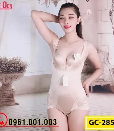 Bộ Đồ Lót Gen Định Hình Giúp Thon Gọn Eo Cho Phụ Nữ Sau Sinh (Cod: GC-2854)