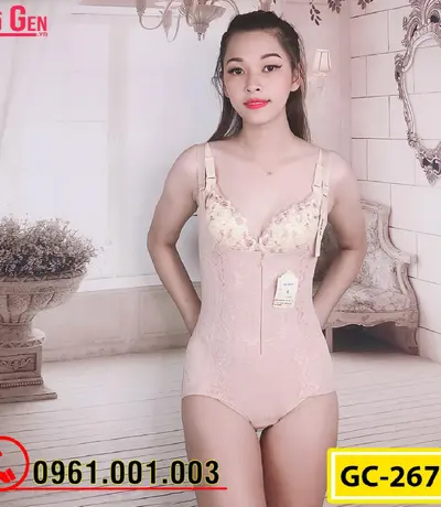Bộ Đồ Lót Gen - Gen Nịt Bụng Định Hình Giúp Thon Gọn Eo (Cod: GC-2677)