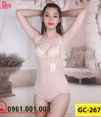 Bộ Đồ Lót Gen - Gen Nịt Bụng Định Hình Giúp Thon Gọn Eo (Cod: GC-2677)