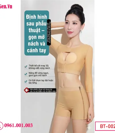 Gen bắp tay gom mỡ nách giúp thu gọn vùng mỡ thừa dưới nách và tạo form cơ thể cân đối.