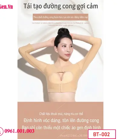 Gen định hình bắp tay sau hút mỡ giúp siết form cánh tay và tạo đường nét thon gọn tự nhiên.