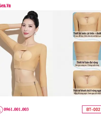 Gen hút mỡ bắp tay hỗ trợ định hình cánh tay và giữ form ổn định sau phẫu thuật.