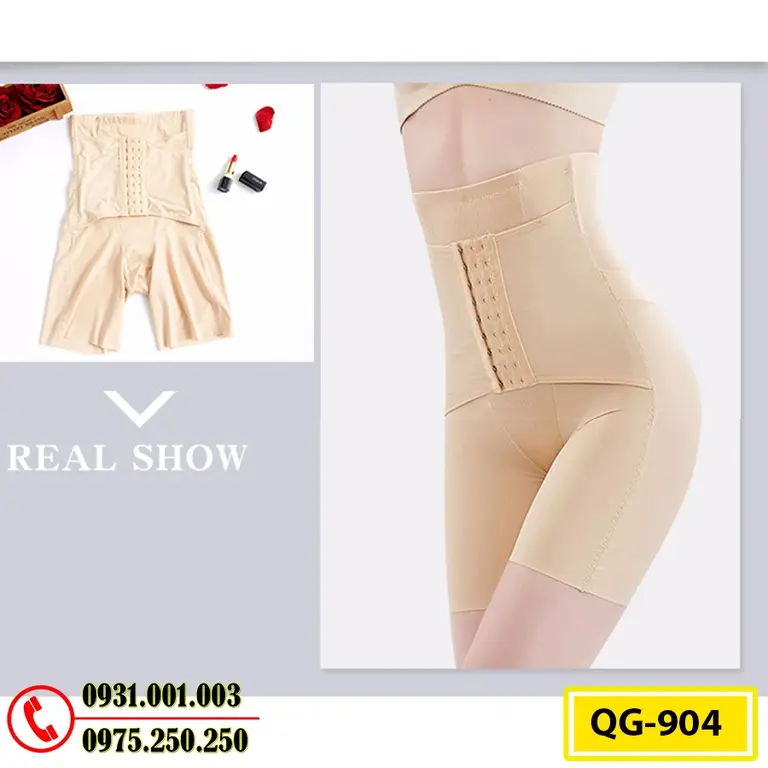 Quần Gen Bụng Định Hình - Quần Lót Định Hình Thu Nhỏ Vòng 2 (Cod: QG-904)