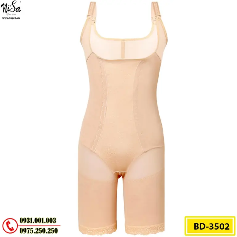Bộ Đồ Gen Định Hình - Quần Áo Lót Định Hình Liền Thân Cao Cấp Dành Cho Nữ (Cod: BD-3502)