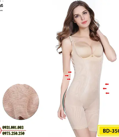 Bộ Đồ Gen Định Hình - Quần Áo Lót Định Hình Liền Thân Cao Cấp Dành Cho Nữ (Cod: BD-3502)