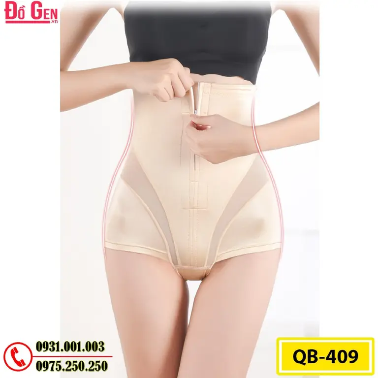 Quần Gen Định Hình - Quần Lót Gen Định Hình Nâng Mông Thu Nhỏ Eo (Cod: QB-409)