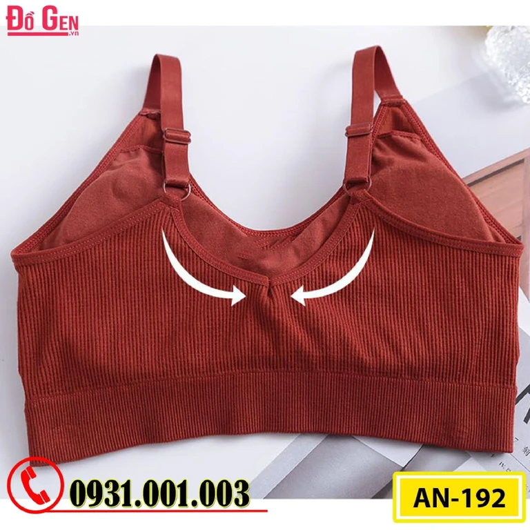 Áo Ngực Thể Thao Không Gọng Cao Cấp AN-192