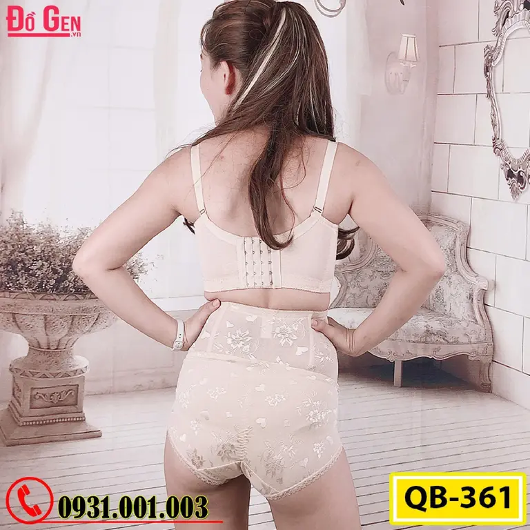 Quần Lót Gen Định Hình - Gen Nịt Bụng Thu Nhỏ Eo (Cod: QB-361)