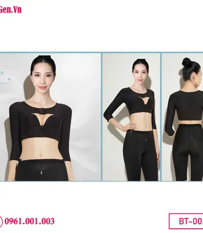 Áo gen bắp tay y khoa hỗ trợ phục hồi sau hút mỡ và giúp vùng tay săn chắc hơn.