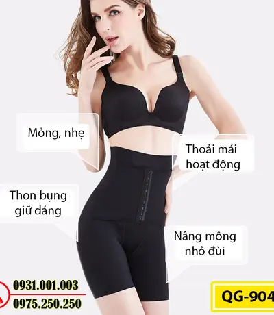 Quần Lót Định Hình - Quần Gen Định Hình Thon Eo Nâng Mông (Cod: QG-904)
