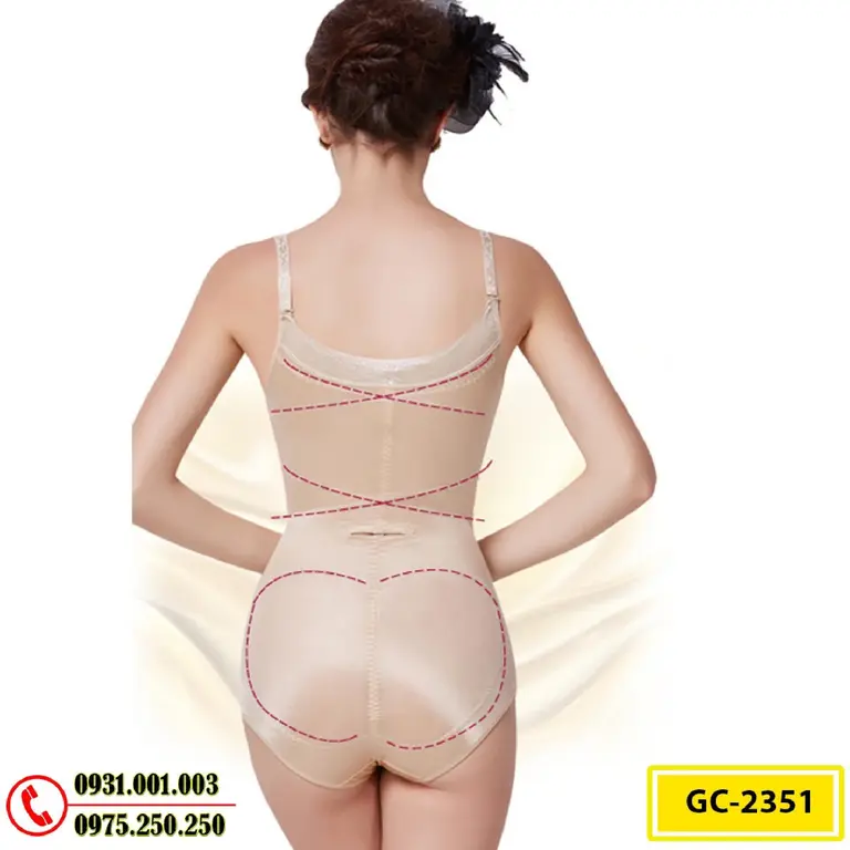 Đồ Lót Định Hình - Quần Áo Gen Định Hình Bikini Liền Thân Thu Gọn Vòng Eo (Cod: GC-2351)