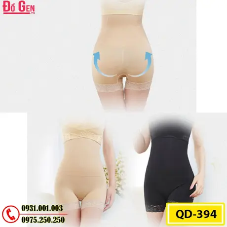 Quần Gen Lót Định Hình Chống Cuộn Cao Cấp Hỗ Trợ Giảm Cân (Cod: QB-394)