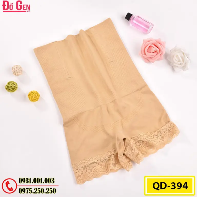 Quần Gen Lót Định Hình Chống Cuộn Cao Cấp Hỗ Trợ Giảm Cân (Cod: QB-394)