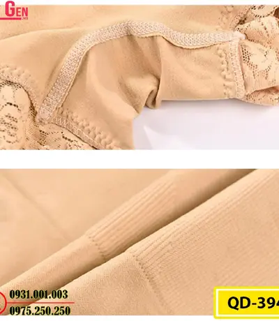 Quần Gen Lót Định Hình Chống Cuộn Cao Cấp Hỗ Trợ Giảm Cân (Cod: QB-394)