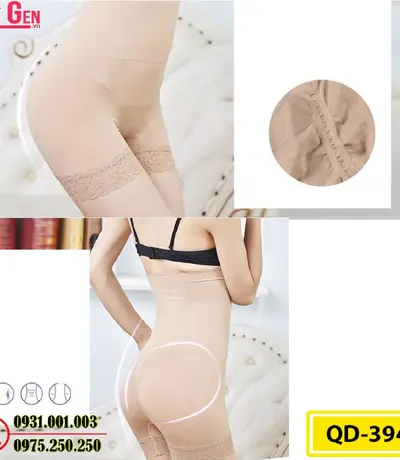 Quần Gen Lót Định Hình Chống Cuộn Cao Cấp Hỗ Trợ Giảm Cân (Cod: QB-394)