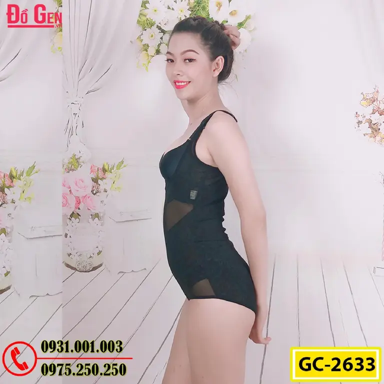 Bộ Đồ Lót Gen Định Hình Giúp Thon Gọn Eo (Cod: GC-2633)