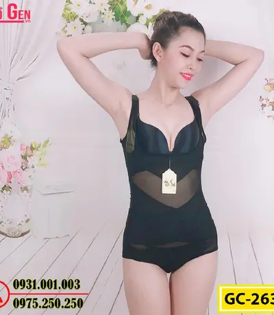 Bộ Đồ Lót Gen Định Hình Giúp Thon Gọn Eo (Cod: GC-2633)