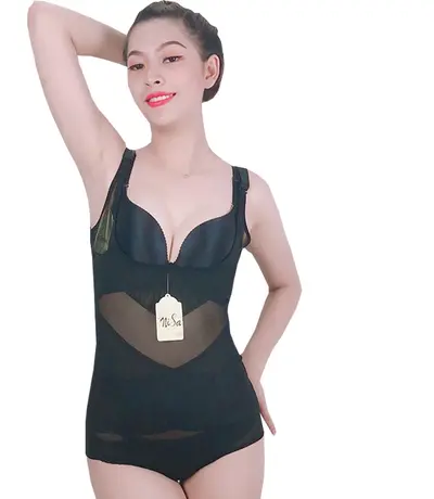 Bộ Đồ Lót Gen Định Hình Giúp Thon Gọn Eo (Cod: GC-2633)