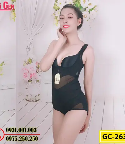 Bộ Đồ Lót Gen Định Hình Giúp Thon Gọn Eo (Cod: GC-2633)