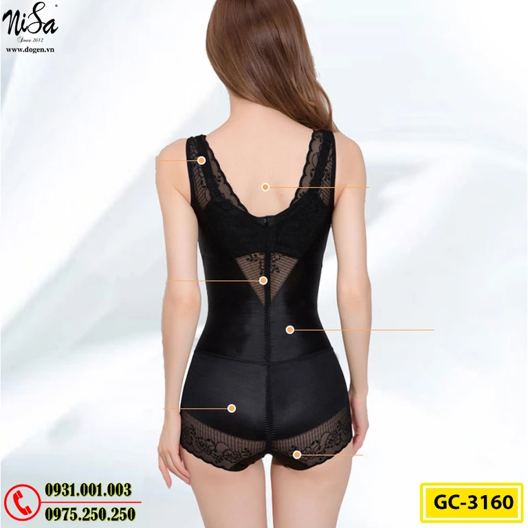 Bộ Đồ Gen Định Hình - Đồ Lót Định Hình Thu Gọn Vòng Eo (Cod: GC-3160)