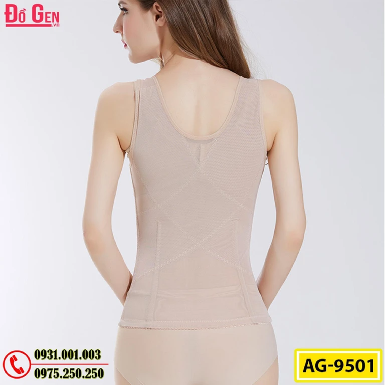 Áo Gen - Áo Lót Định Hình Cao Cấp Thu Gọn Vòng Eo (Cod: AG-9501)