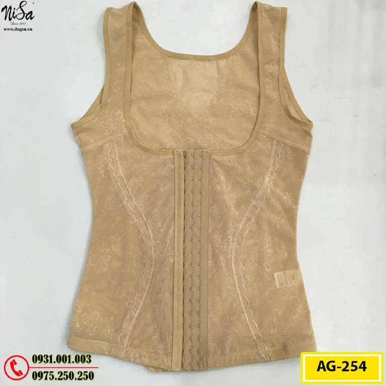Áo Lót Gen Định Hình Cao Cấp Thu Nhỏ Vòng Eo (Cod: AG-254)