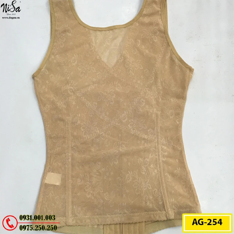 Áo Lót Gen Định Hình Cao Cấp Thu Nhỏ Vòng Eo (Cod: AG-254)