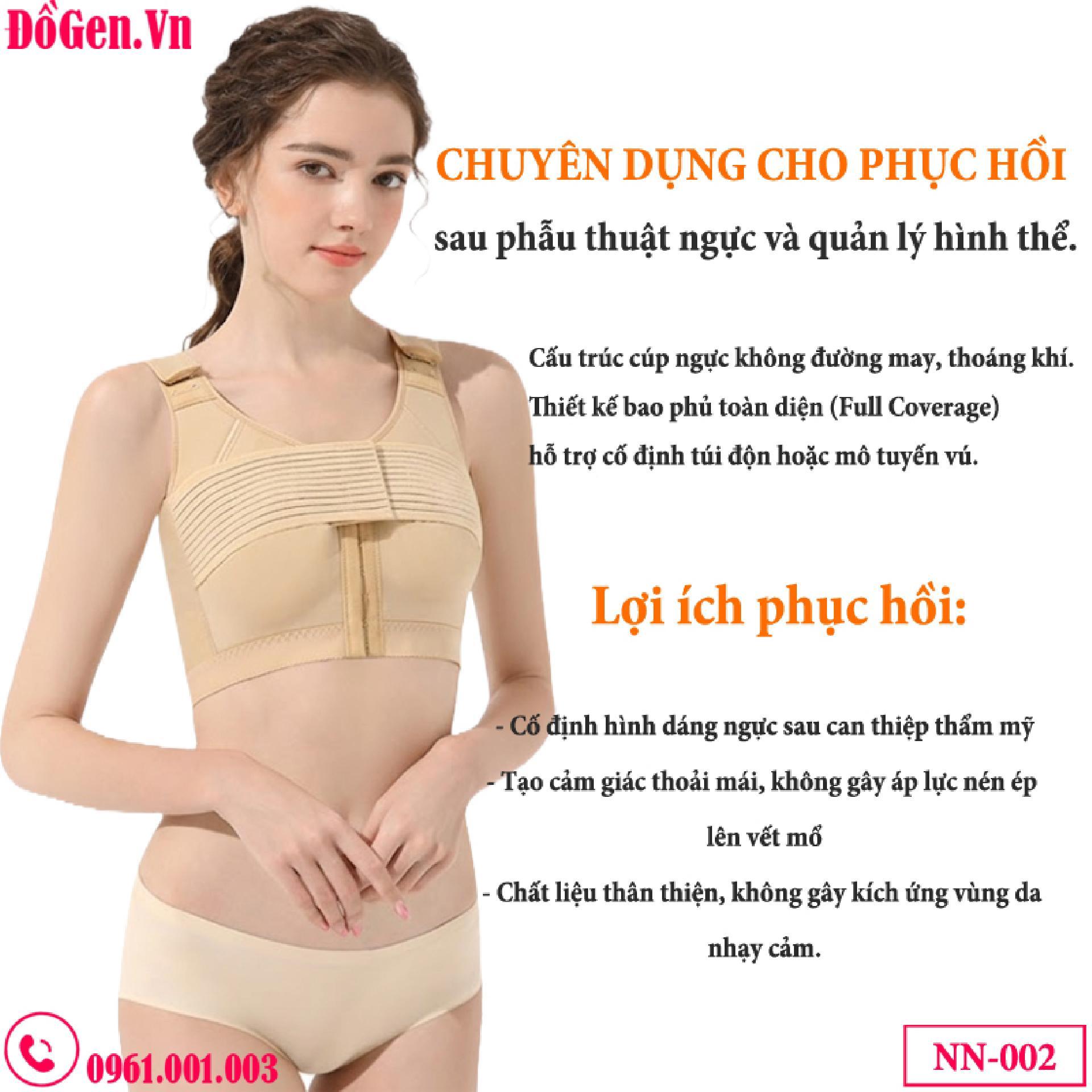Áo Gen Định Hình Sau Phẫu Thuật Ngực NN-002 – Phục Hồi An Toàn, Giữ Dáng Chuẩn Y Khoa
