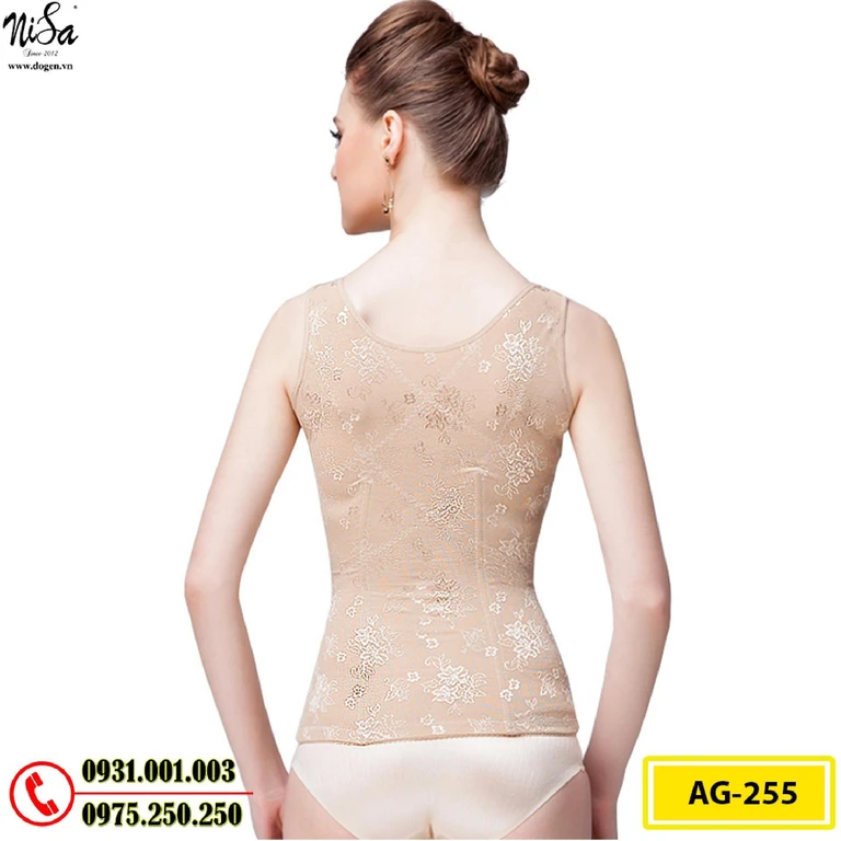Áo Lót Định Hình - Áo Gen Định Hình Thu Nhỏ Vòng Eo (Cod: AG-255)