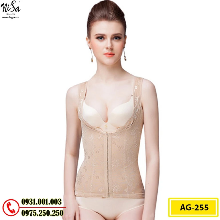 Áo Lót Định Hình - Áo Gen Định Hình Thu Nhỏ Vòng Eo (Cod: AG-255)