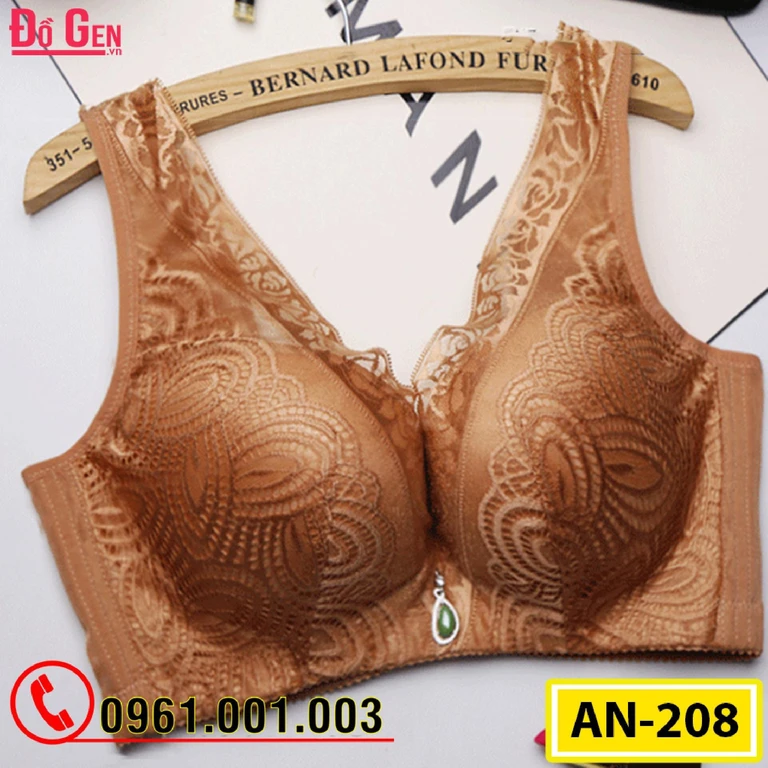 Áo Ngực Không Gọng Bản To Cao Cấp AN-208