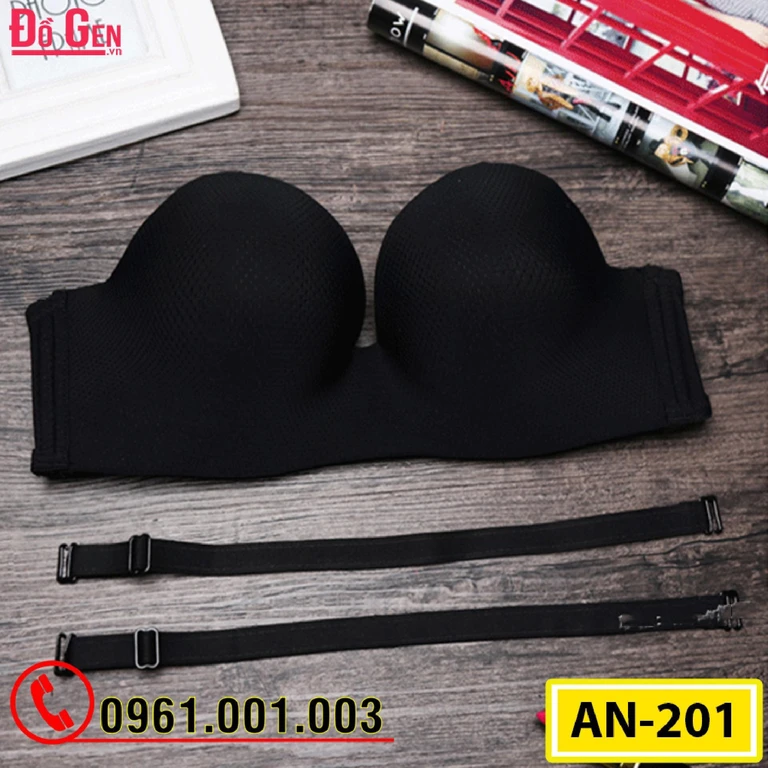 Áo Ngực Ngang Bản To Cao Cấp Không Gọng Cod: AN-201