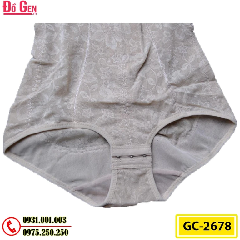 Quần Áo Gen Định Hình - Đồ Lót Định Hình Liền Thân Thu Nhỏ Bụng (Cod: GC-2678)