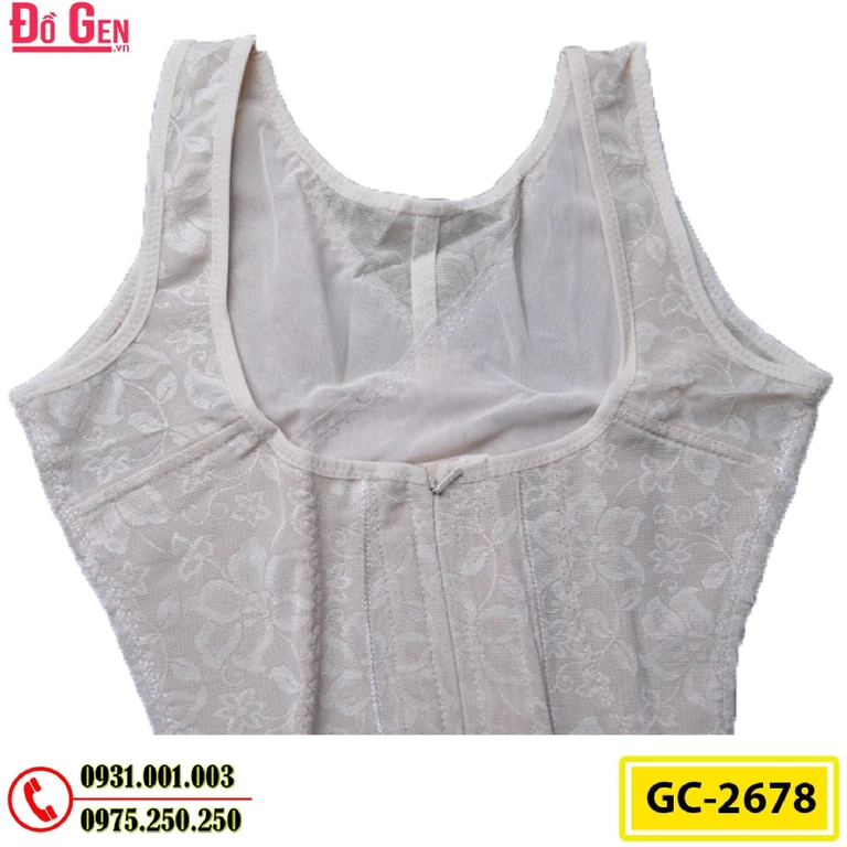 Quần Áo Gen Định Hình - Đồ Lót Định Hình Liền Thân Thu Nhỏ Bụng (Cod: GC-2678)