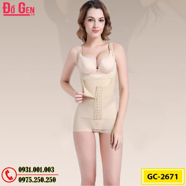 Đồ Lót Định Hình - Quần Áo Gen Định Hình Bikini Liền Thân Cao Cấp (Cod: GC-2671)