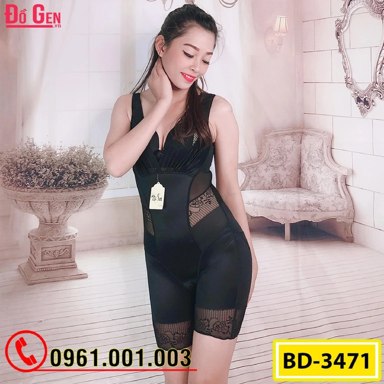 Bộ Đồ Gen Định Hình - Gen Nịt Bụng Dành Cho Người Thừa Cân Béo Phì (Cod: BD-3471)