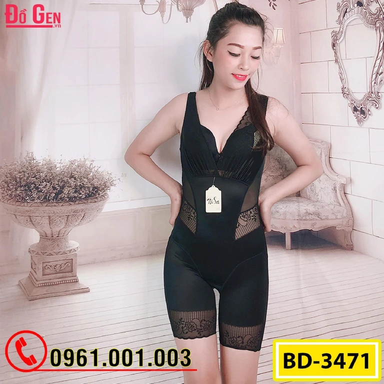 Bộ Đồ Gen Định Hình - Gen Nịt Bụng Dành Cho Người Thừa Cân Béo Phì (Cod: BD-3471)