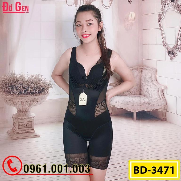 Bộ Đồ Gen Định Hình - Gen Nịt Bụng Dành Cho Người Thừa Cân Béo Phì (Cod: BD-3471)
