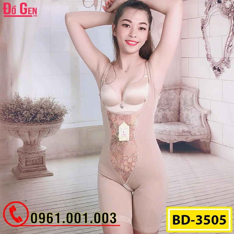 Đồ Lót Gen Định Hình - Gen Nịt Bụng Khoe Đường Cong Thon Gọn (Cod: BD-3505)