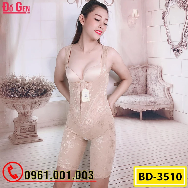 Đồ Lót Gen Định Hình Liền Thân Cao Cấp Thu Nhỏ Eo (Cod: BD-3510)