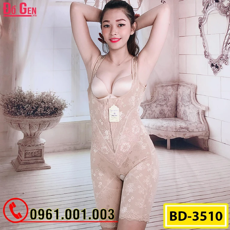 Đồ Lót Gen Định Hình Liền Thân Cao Cấp Thu Nhỏ Eo (Cod: BD-3510)