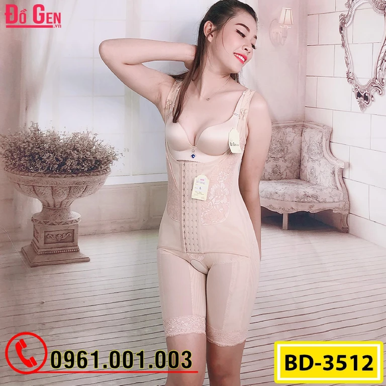 Đồ Lót Định Hình Toàn Thân - Đồ Gen Định Hình Thu Gọn Vòng Eo (Cod: BD-3512)